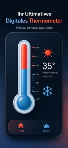 termometer innen iPhone screenshot 1