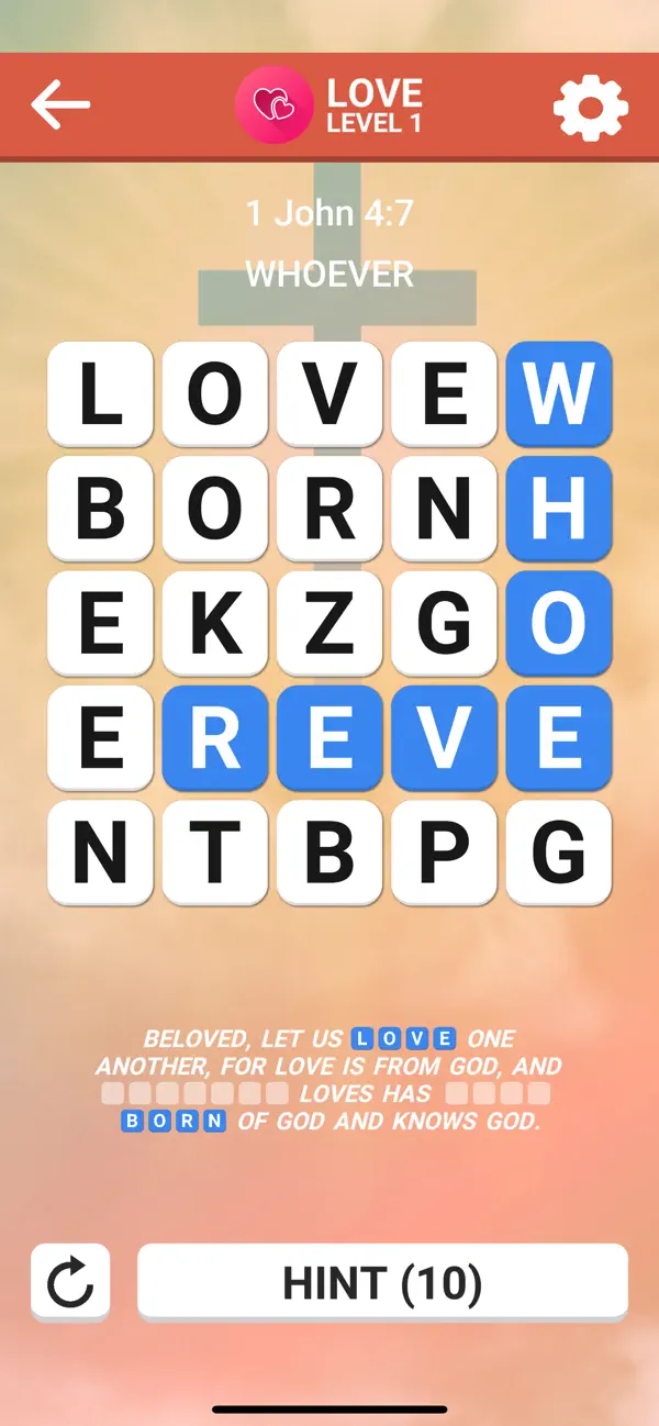 Screenshot #2 pour Bible Word Search Pro