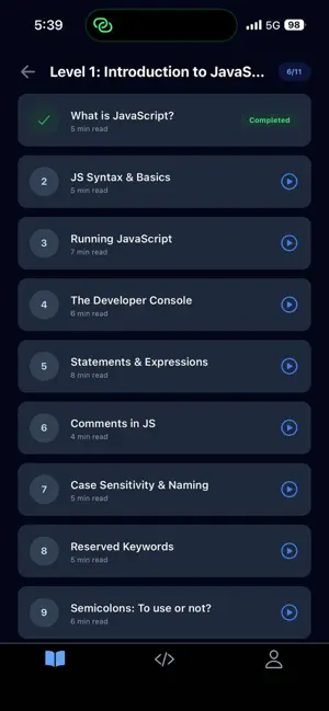 Learn JavaScript: JS Coding screenshot 3