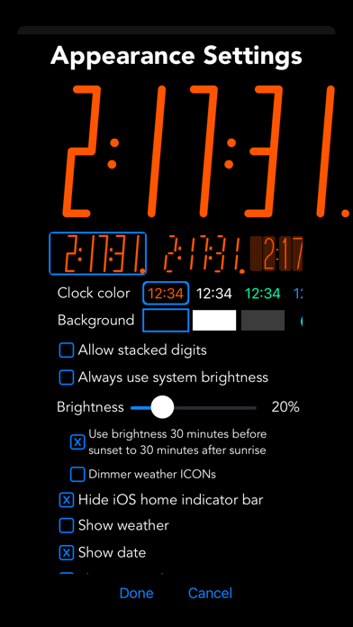 bnClock Screenshot