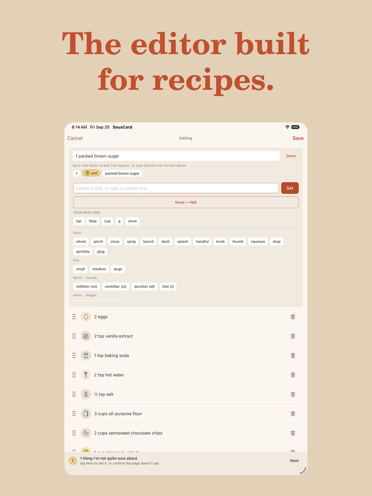 Screenshot 10 of SousCard: Recipe Box & Clipper