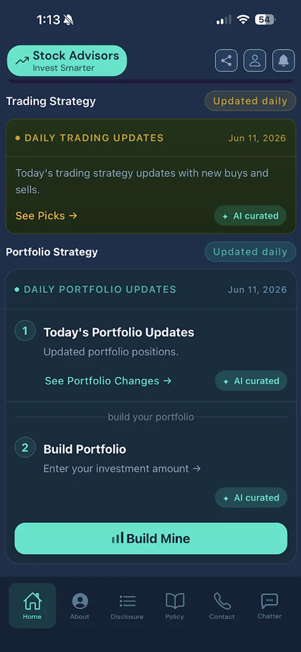 Screenshot #3 pour Stock Advisors: Invest Smarter