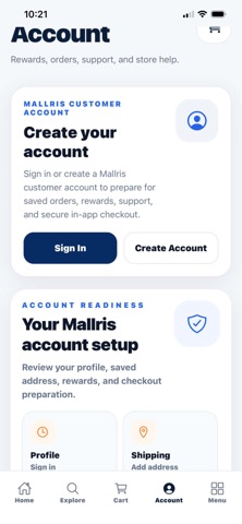 Mallris screenshot