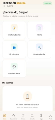 Migración Segura MX screenshot