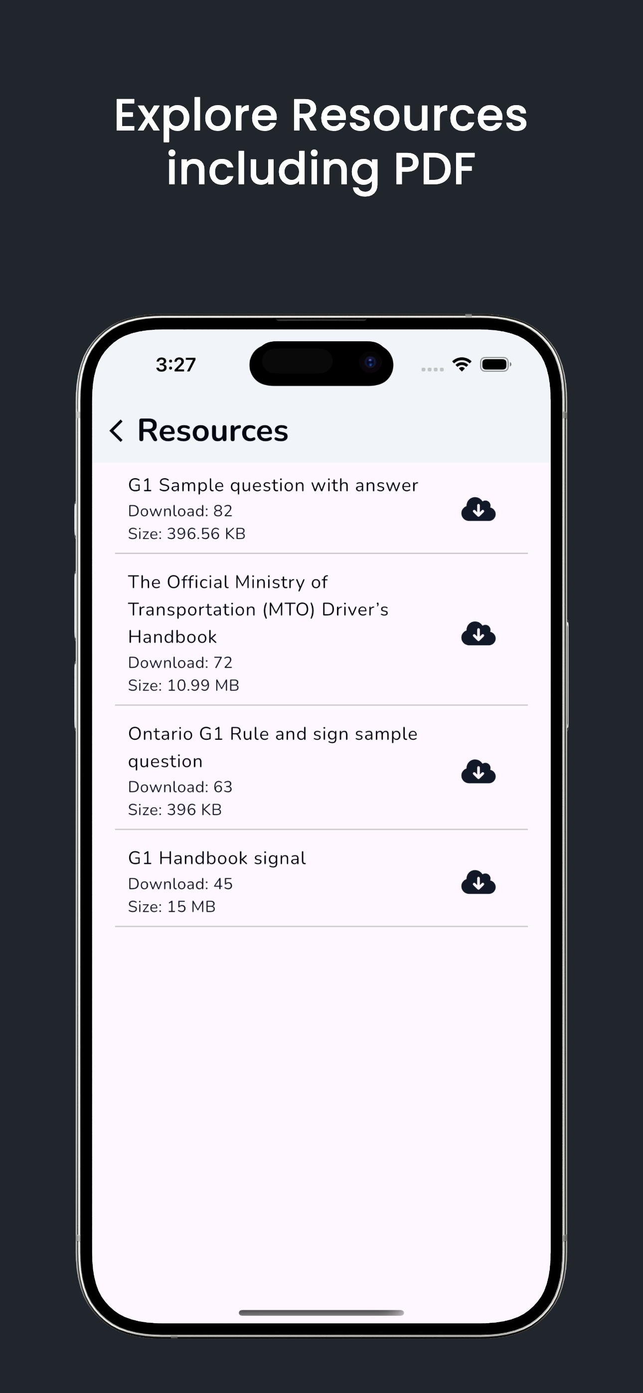 G1 Test Ontario screenshot 4