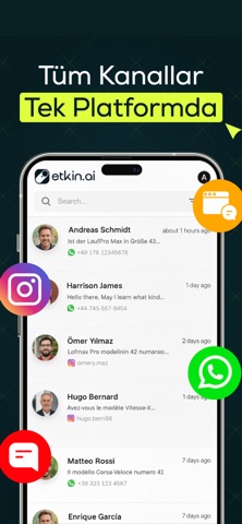Etkin AI iPhone screenshot
