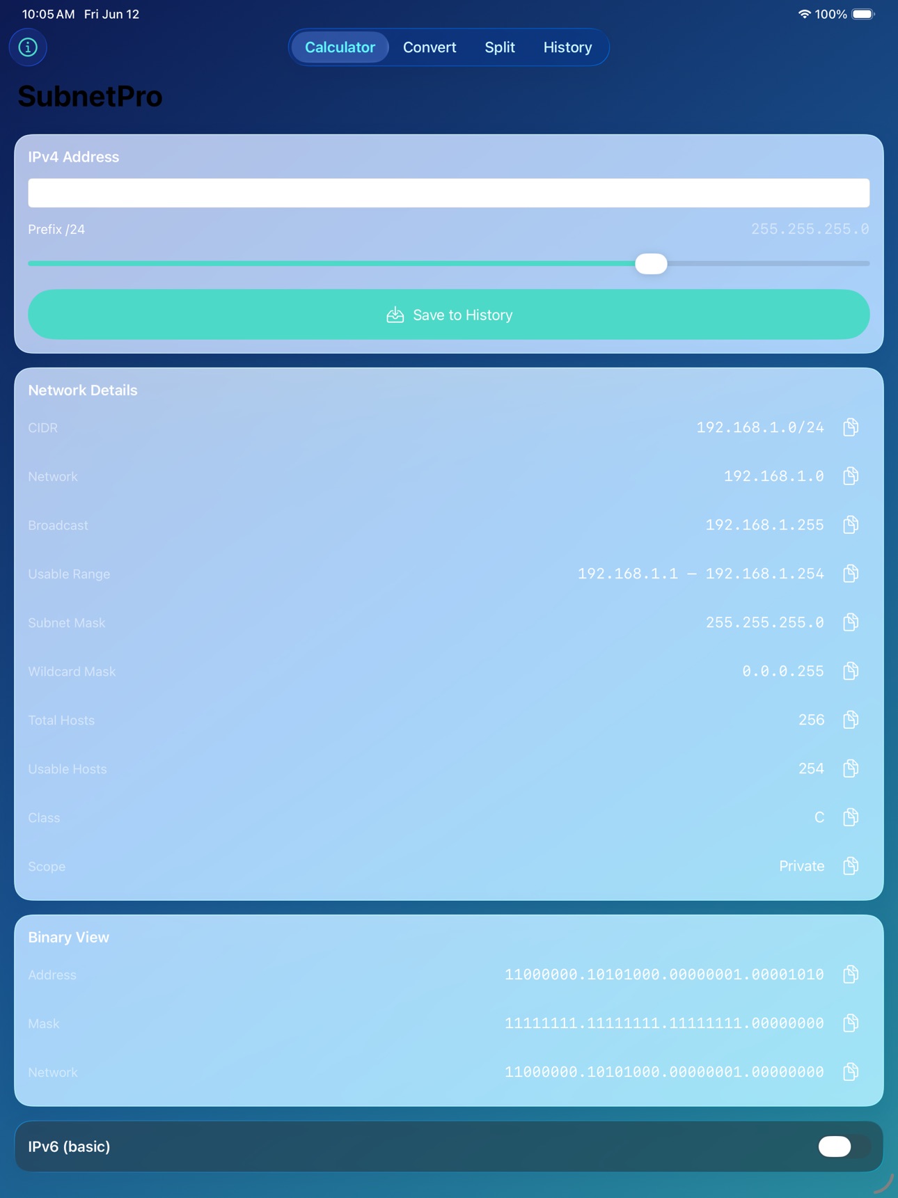 Screenshot 6 of SubnetPro: IP Calculator