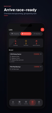 KartGarage: Jetting & Setup Screenshot 7 of 9