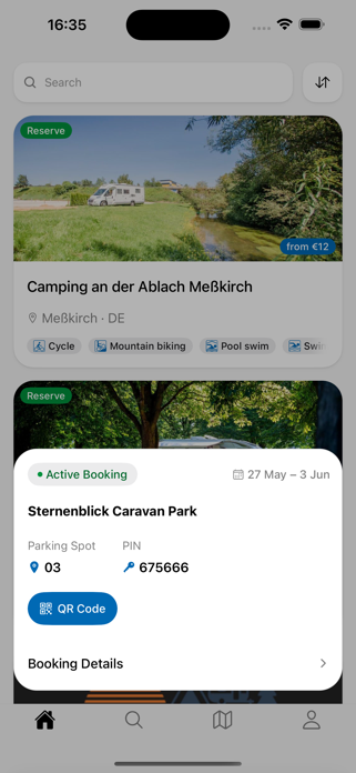 Camp24Checkin: Reservation Screenshot 2 of 9