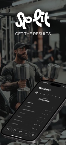 Split - Gym & Fitness Tracker screenshot