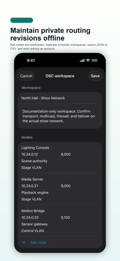 Screenshot 5 von 5 zu OSCRoute Address Audit