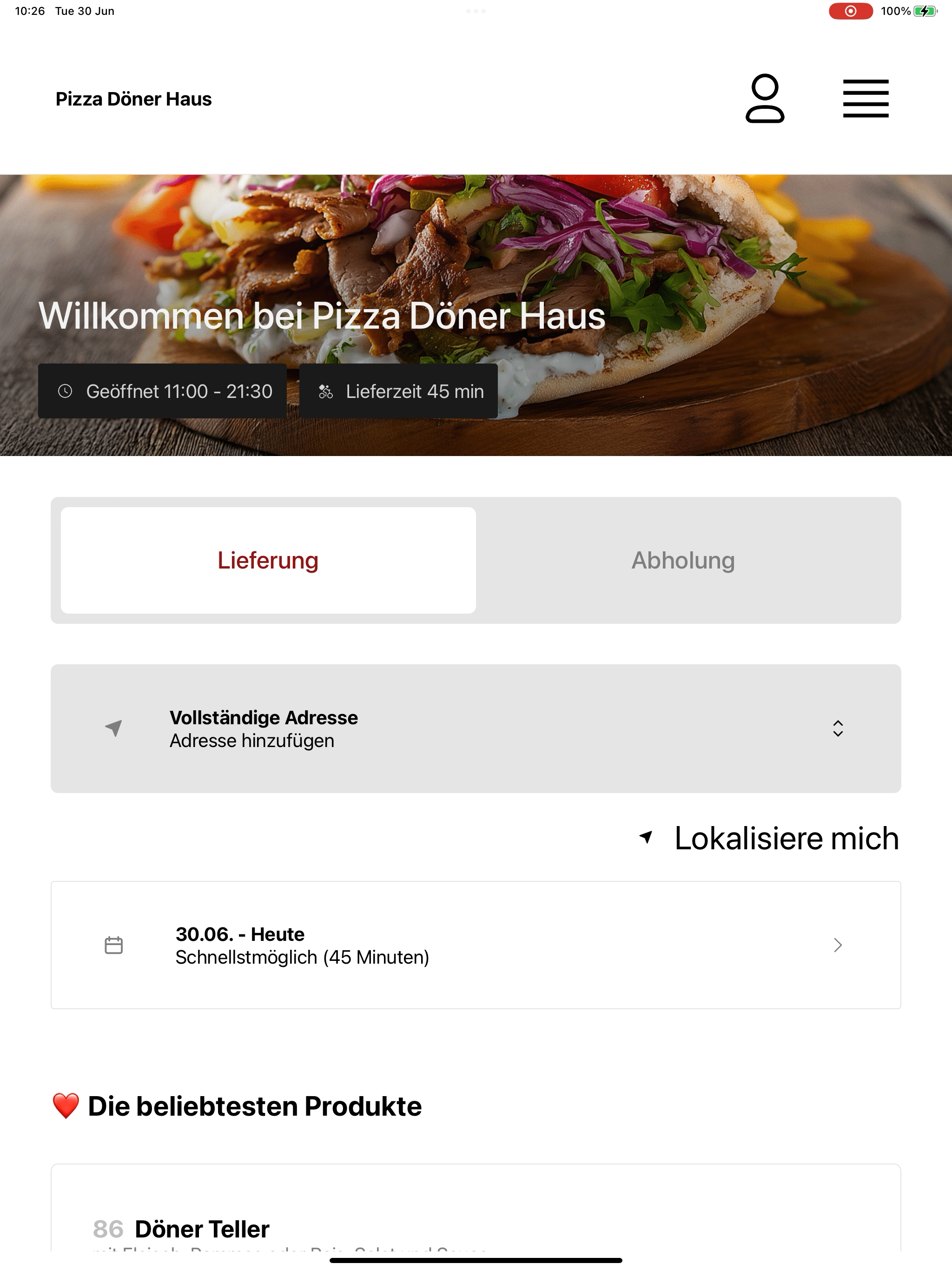 Pizza Döner Haus screenshot 14