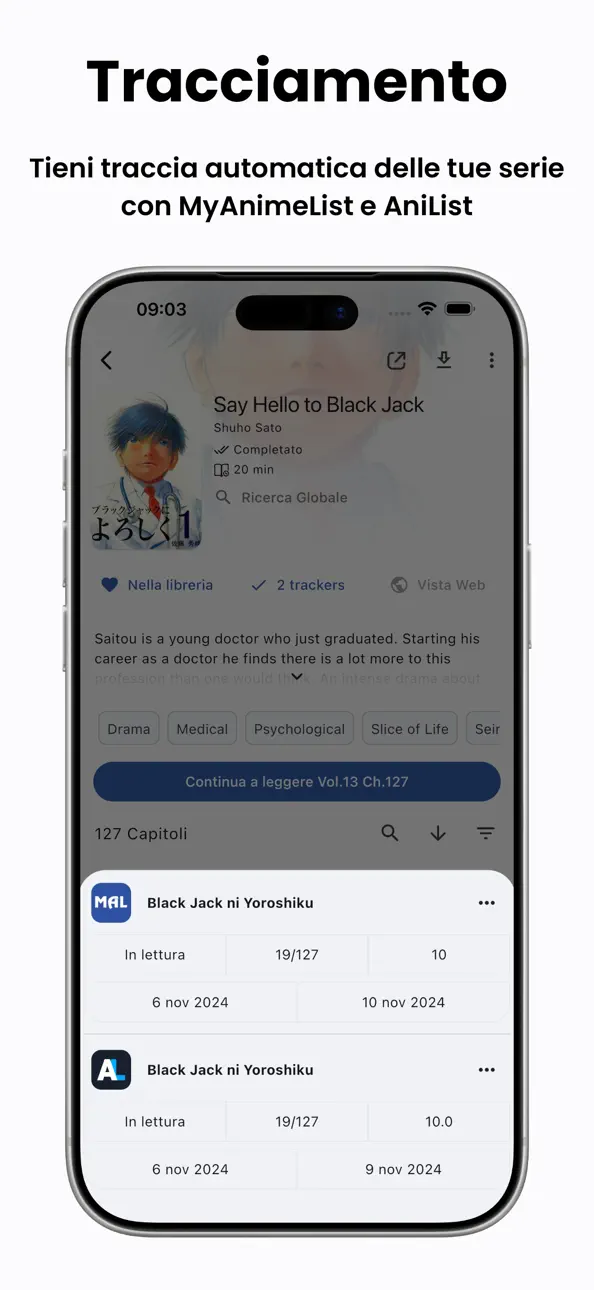 Tachimanga iOS Mod IPA screenshot 4 - iOS app interface