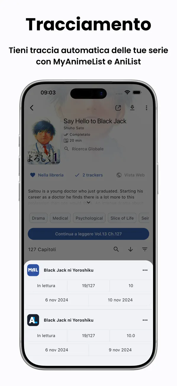 Tachimanga iOS Mod IPA screenshot 4 - iOS app interface