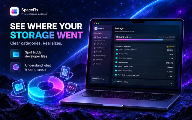 SpaceFix screenshot 1