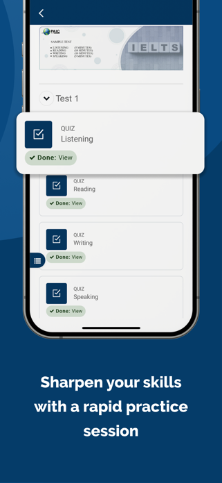 PAIC IELTS Learning Screenshot 5 of 6