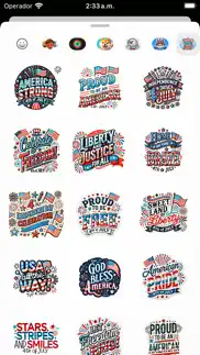 july 4th stickers phrases iphone resimleri 2