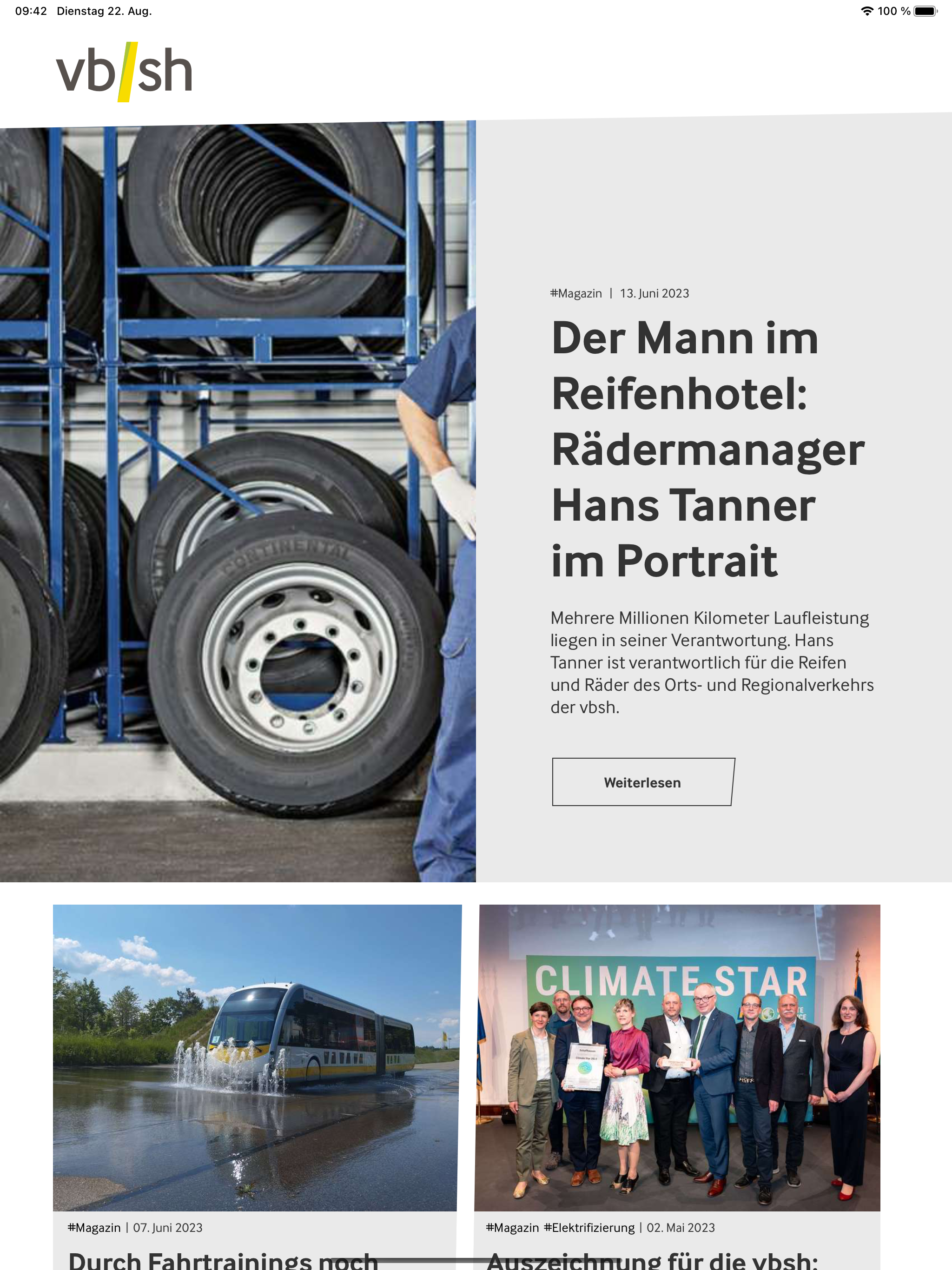 vbsh: Tickets & Fahrplan
