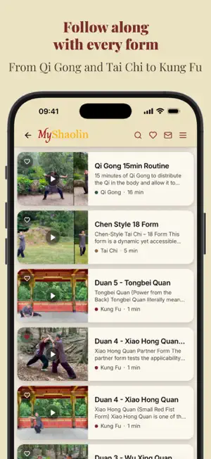 MyShaolin screenshot 3