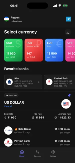 Uzbekistan Currency Rates screenshot 3
