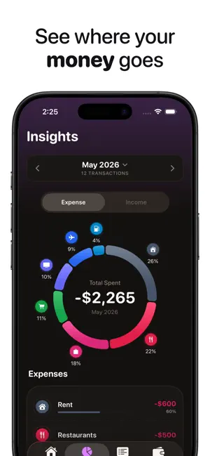 Spending Tracker - MochiMoney screenshot 2