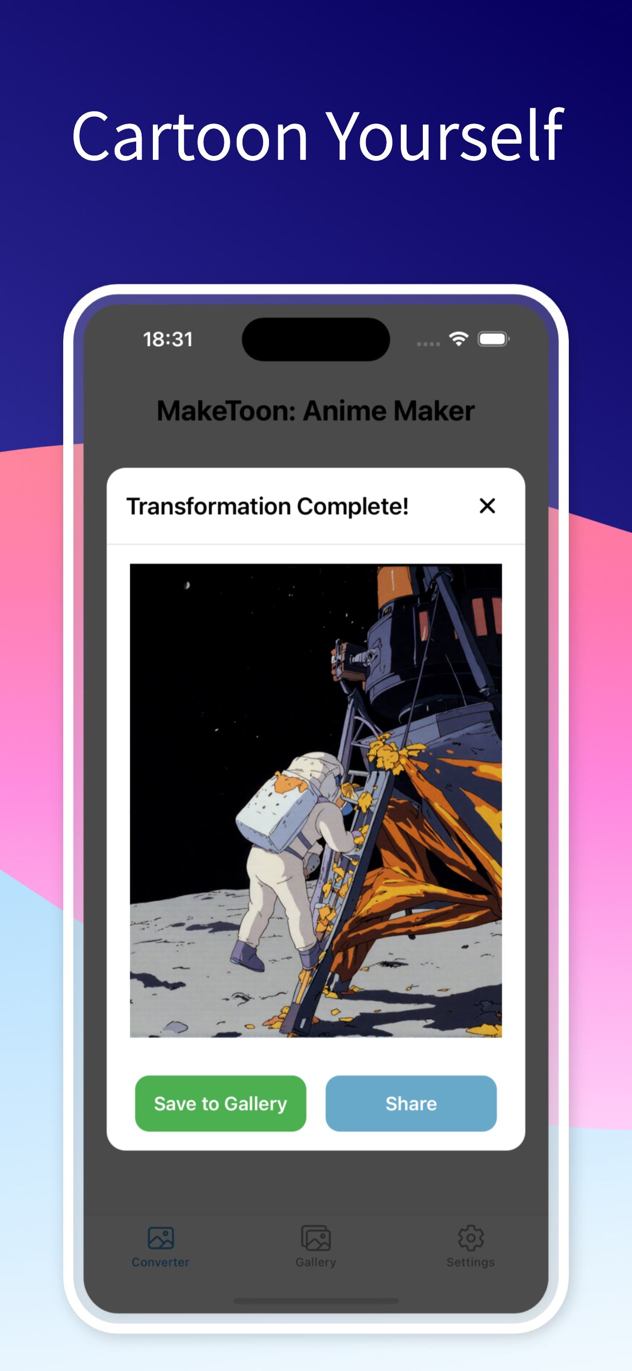 MakeToon: Anime Maker screenshot 4