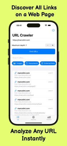 URL Crawler - 链接扫描器 screenshot