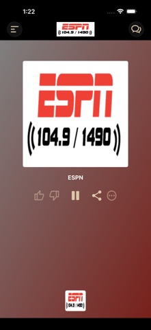 ESPN 104.9 screenshot
