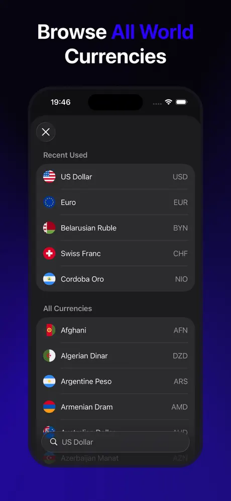 Currency Summator‑App screenshot 3