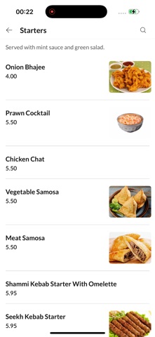Standard Indian Take Away. Screenshot 3 of 4