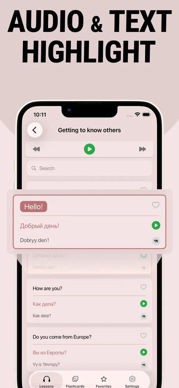 Screenshot #2 pour Learn Russian - Lentil