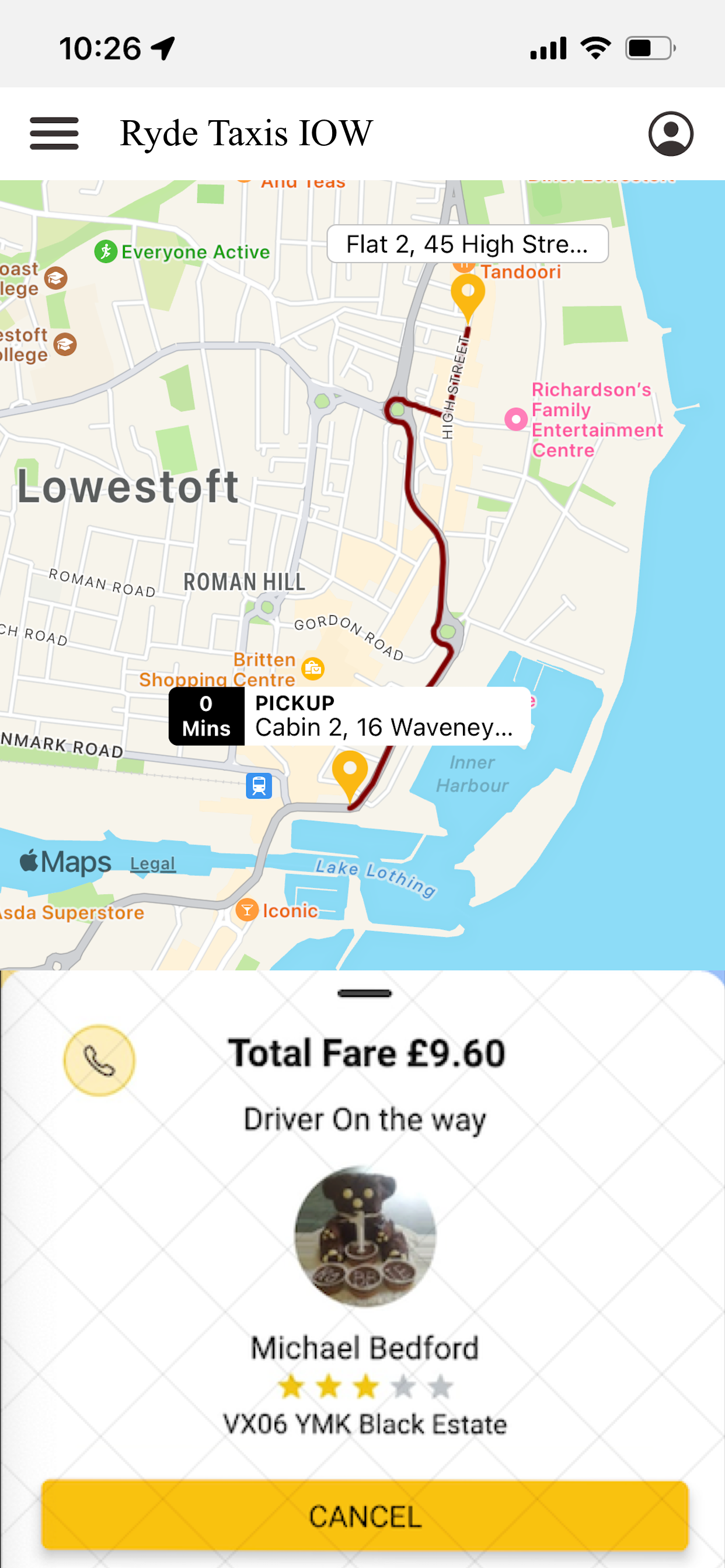 Ryde Taxis IOW