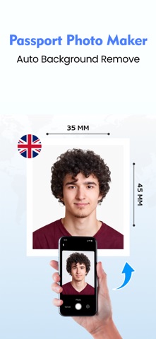Passport Photo Maker - Visa ID iPhone screenshot