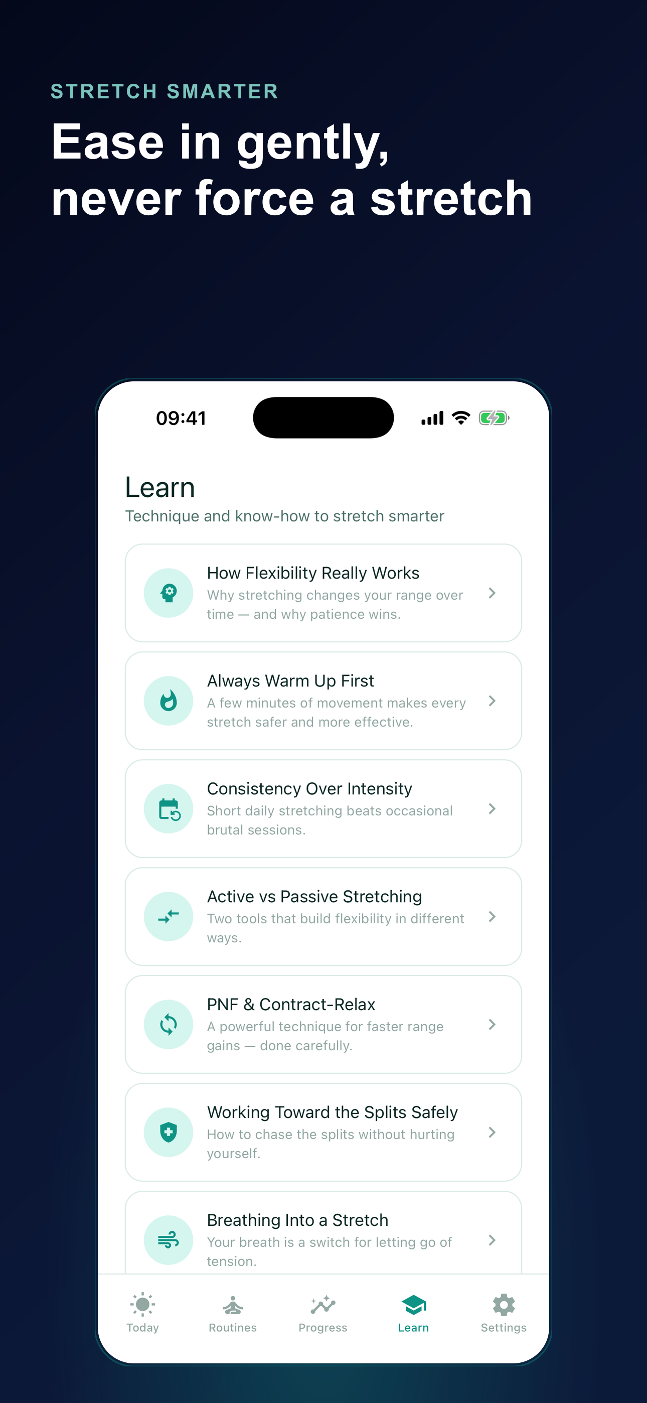 Flexibility: Splits Trainer screenshot 4