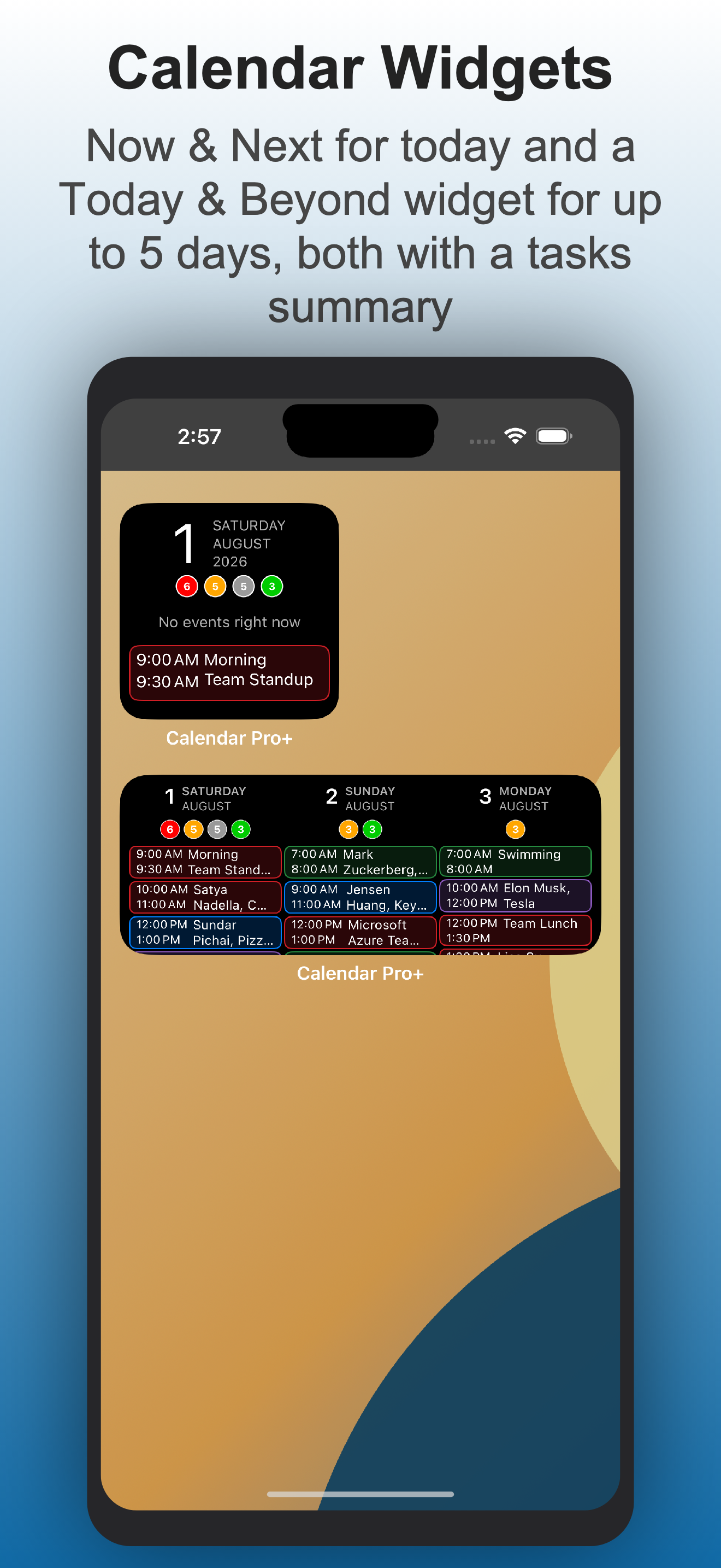 Calendar Pro+ screenshot 2