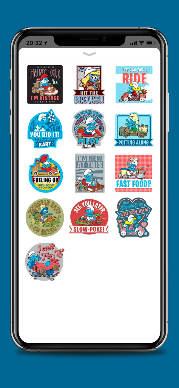 Screenshot #3 pour Off to the Smurf Race