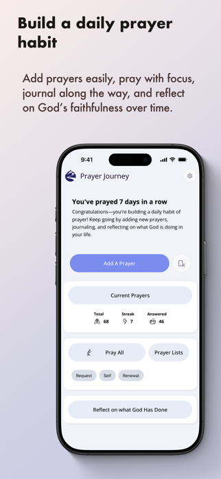 Prayer Journey: Journal Screenshot 1 of 7