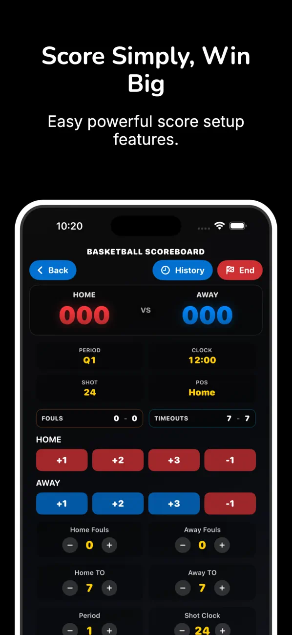Screenshot #2 pour Universal Score Keeper