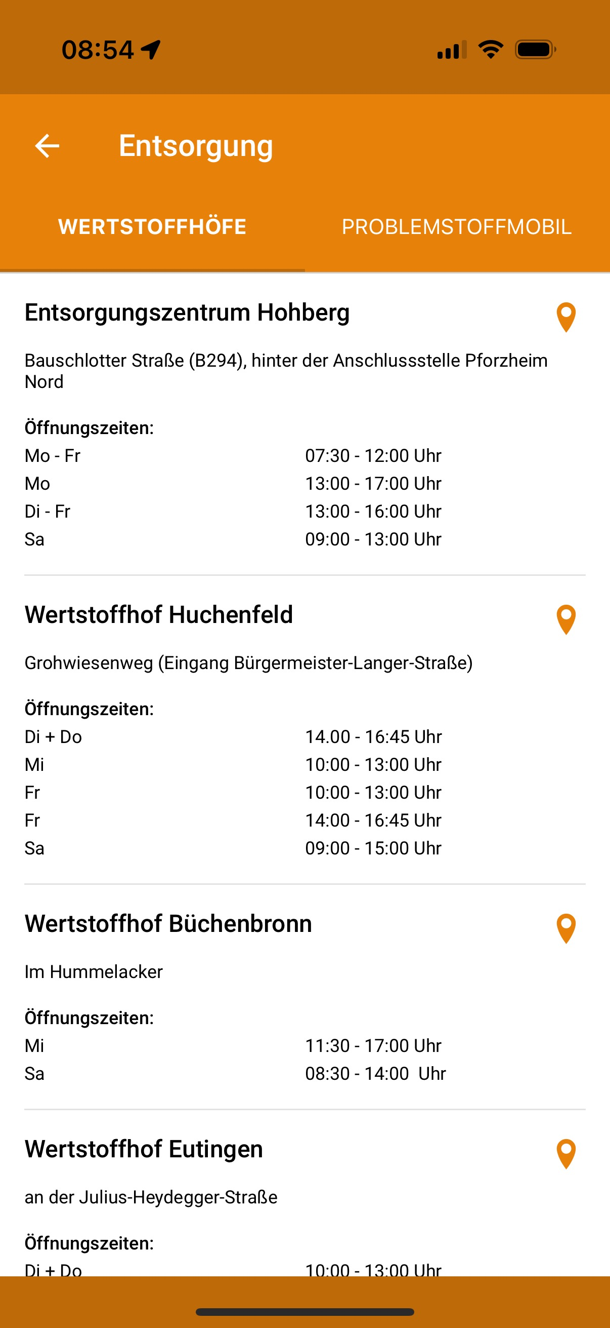 AbfallApp Pforzheim