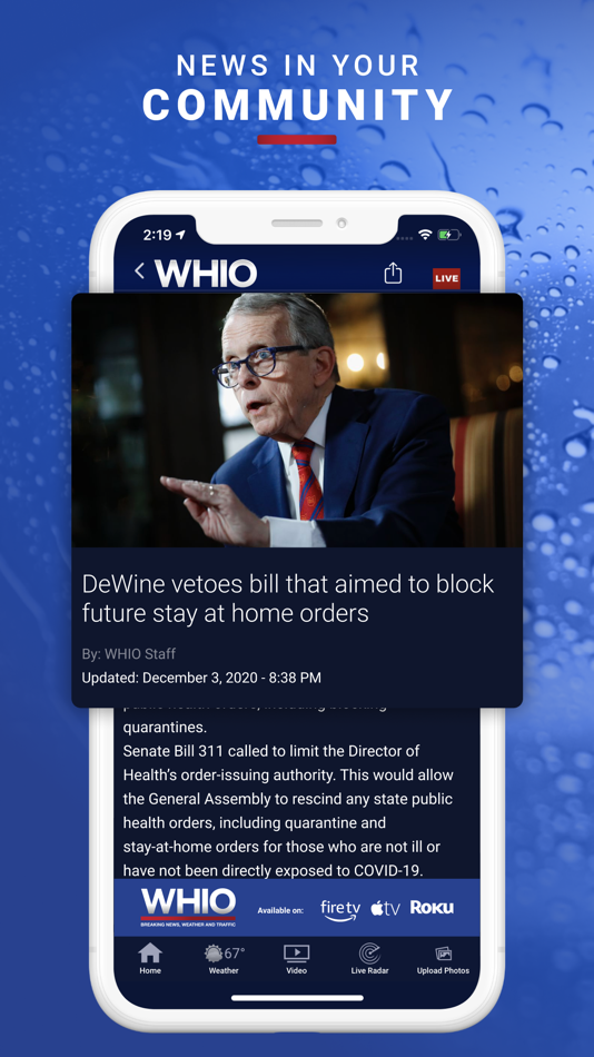 #4. WHIO News (iOS) By: Cox Media Group
