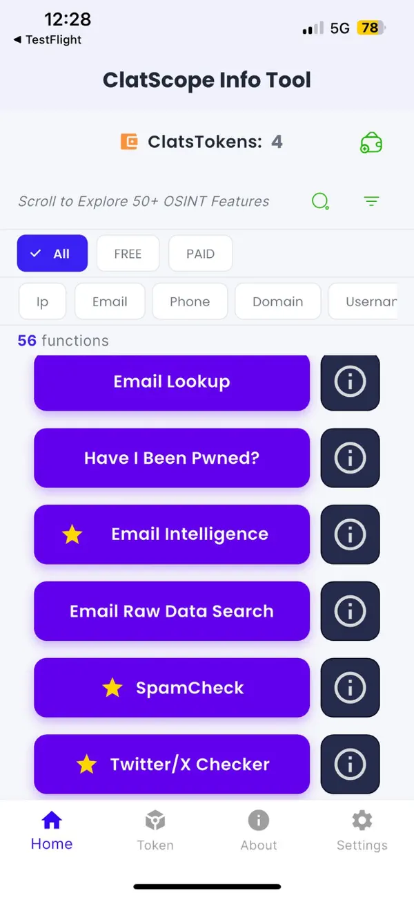 #2. ClatScope (OSINT) (iOS) Door: Olamide Owolabi