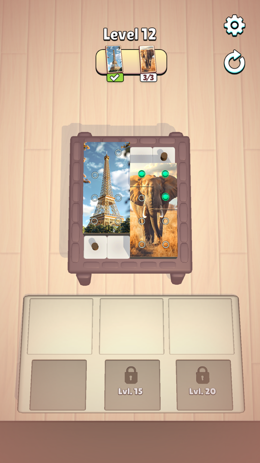 #5. Puzzle Out! (iOS) 由: ZiNKY OYUN YAZILIM ANONiM SiRKETi