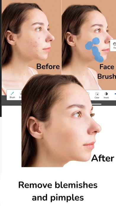 Beauty Face-Headshot Generator Screenshot