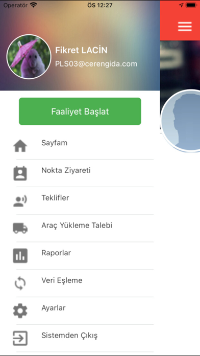 Datakod Northstar SFA Screenshot