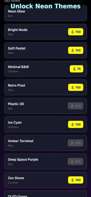 Neon - 2048 screenshot 4