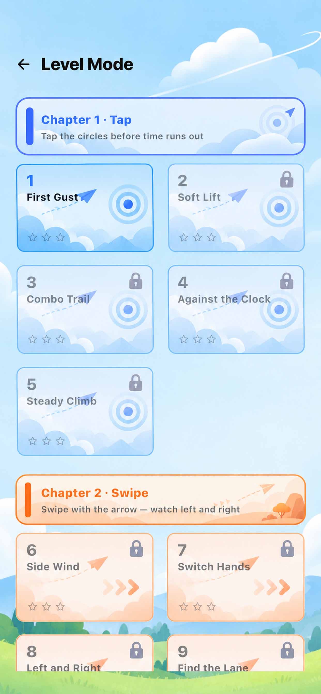 Screenshot 3 of Paper Skies:tap