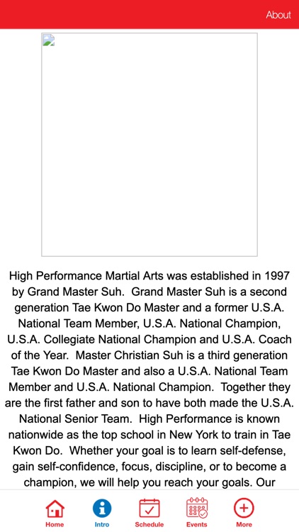 High Performance Martial Arts