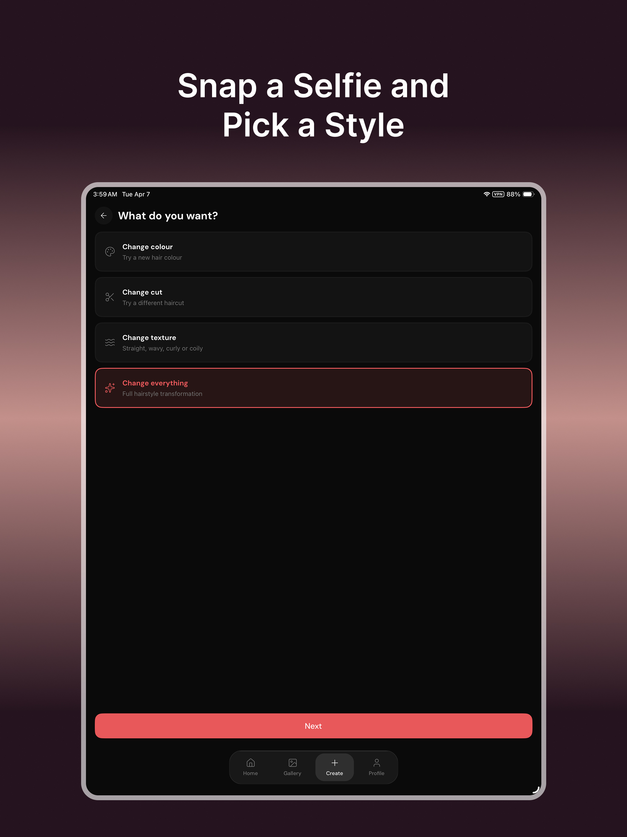 Hair Styling AI: Salon & Face