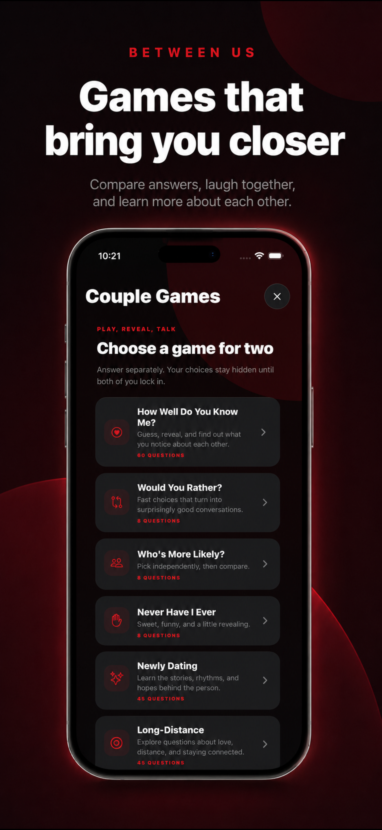 Between Us: Couples App screenshot 2