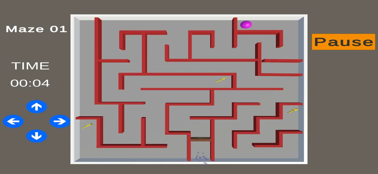 Screenshot #3 pour Roll Quest Maze Mastery